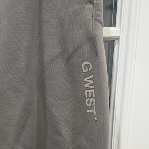 G WEST WOMENS LIFESTYLE PREMIUM JOGGER PANTS - GRAY XS